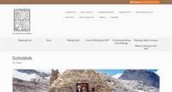 Desktop Screenshot of gottawalk.com